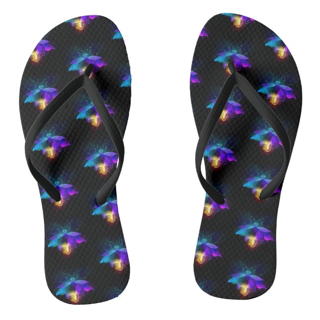 Chanclas Neon Firefly en negro (Plantilla)