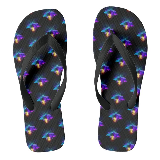 Chanclas Neon Firefly en negro (Plantilla)