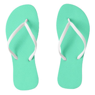 Chanclas Neon Turquoise
