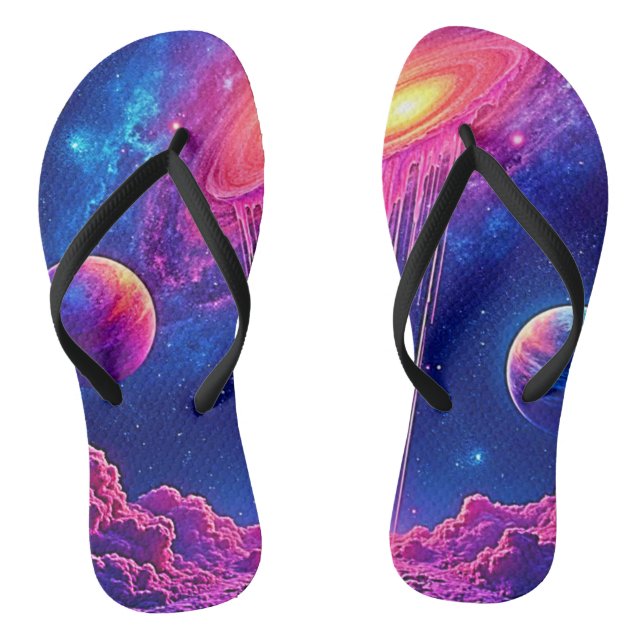 Chanclas Neon Universe: Dripping Starlight (Plantilla)