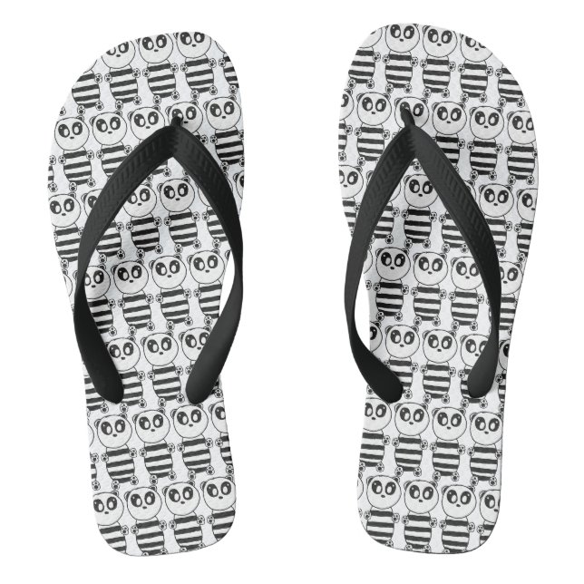 Chanclas Niños Panda  (Plantilla)