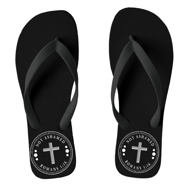 Chanclas No avergonzado del verso cristiano gospel (Plantilla)