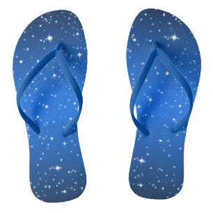 Chanclas Noche azul estrellada