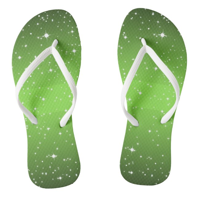Chanclas Noche GREEN Starry (Plantilla)