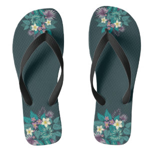 Chanclas Noche tropical hawaiana