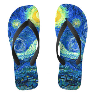 Chanclas Noche Van Gogh Starry