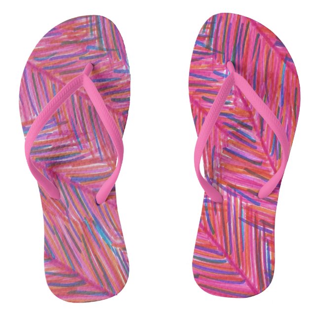 Chanclas Noches tropicales calientes (Plantilla)