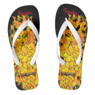 Chanclas Noel en llamas