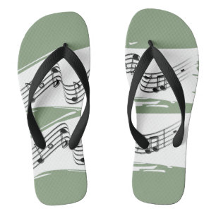 Chanclas Notas musicales