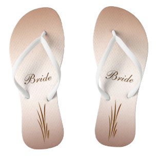 Chanclas Novia Boda de la cosecha de otoño
