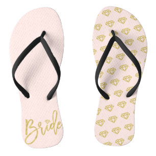 Chanclas Novia Diamantes Boda Flip Flops