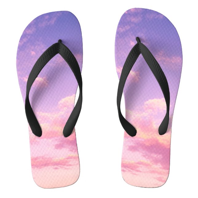 Chanclas Nube rosa (Plantilla)