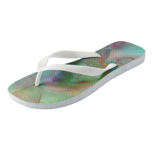 Chanclas Nubes de canicas coloridas