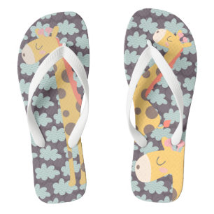 Chanclas Nubes y jirafas