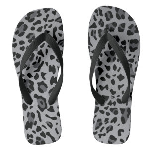 Chanclas Nueva textura de leopardo 11