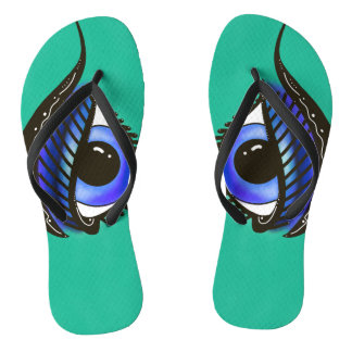 Chanclas Ojo De Medusa Skinny Strap Flip Flops