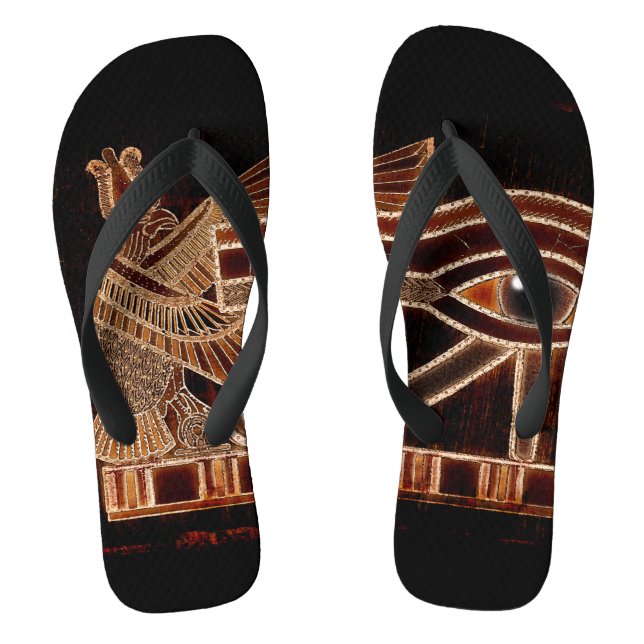 Chanclas Ojo egipcio antiguo de Horus (Plantilla)