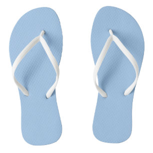 Chanclas ojos azul bebé (color sólido)