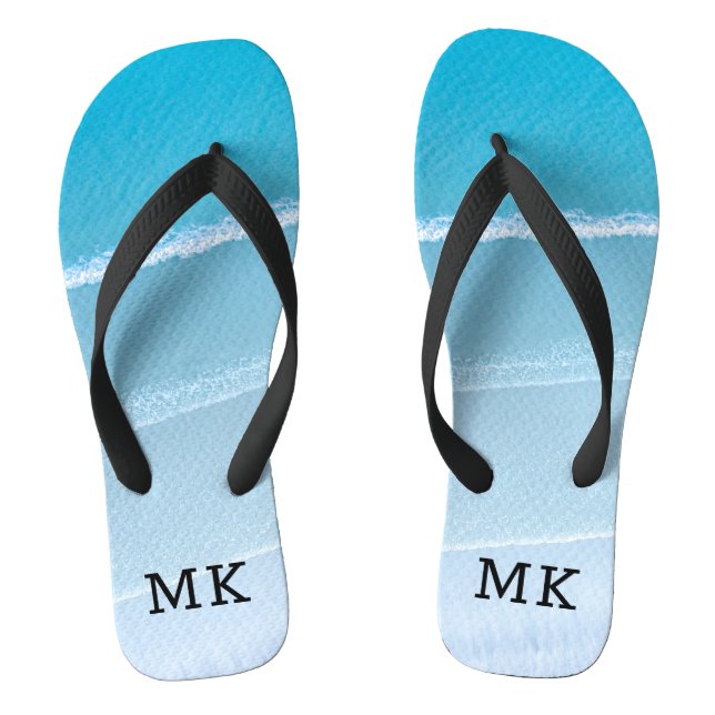Chanclas Ondas Monogramadas Monográficas Vibes Tropical Bea (Plantilla)