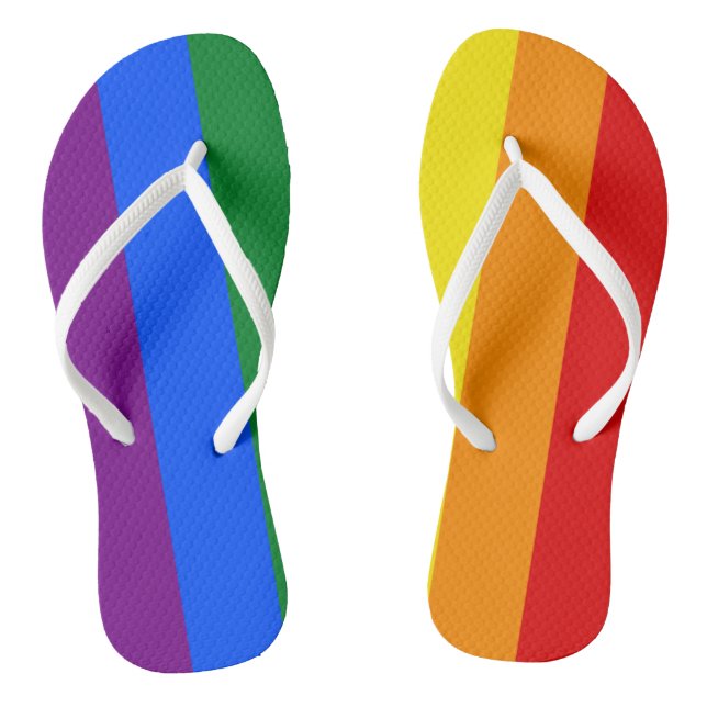 Chanclas Orgullo arcoiris (Plantilla)