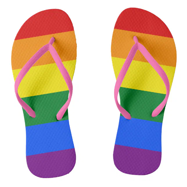 Chanclas arcoiris 2025