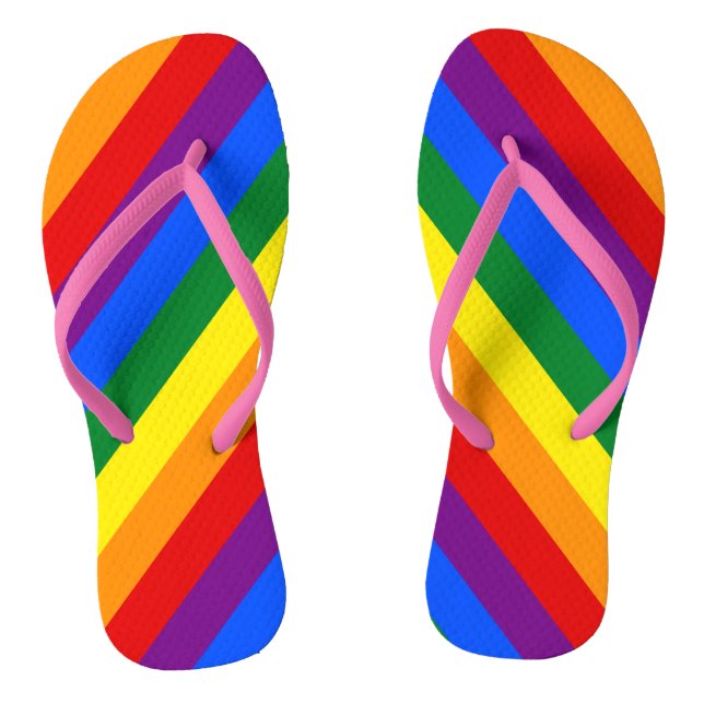 Chanclas Orgullo arcoiris (Plantilla)