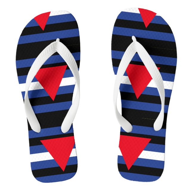 Chanclas Orgullo de Cuero Lésbico Gay (Plantilla)