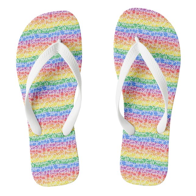 Chanclas Orgullo gay (Plantilla)