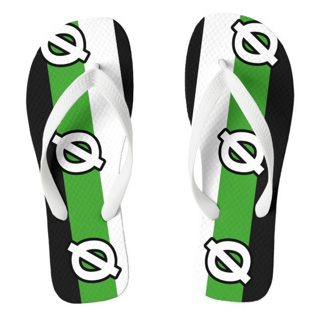 Chanclas Orgullo Neutrois (Plantilla)