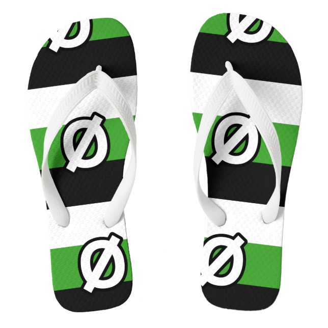 Chanclas Orgullo Neutrois (Plantilla)