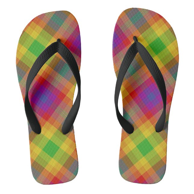 Chanclas Orgullo Tartán (Plantilla)