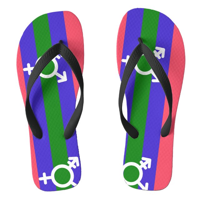 Chanclas Orgullo Trigénero (Plantilla)