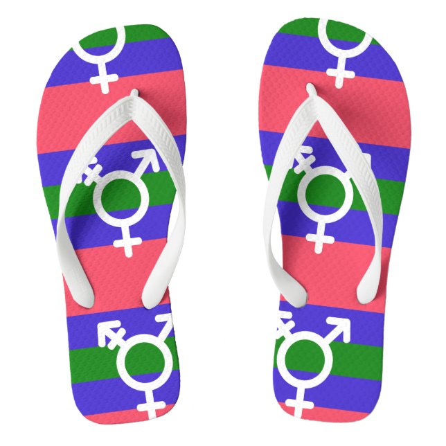 Chanclas Orgullo Trigénero (Plantilla)