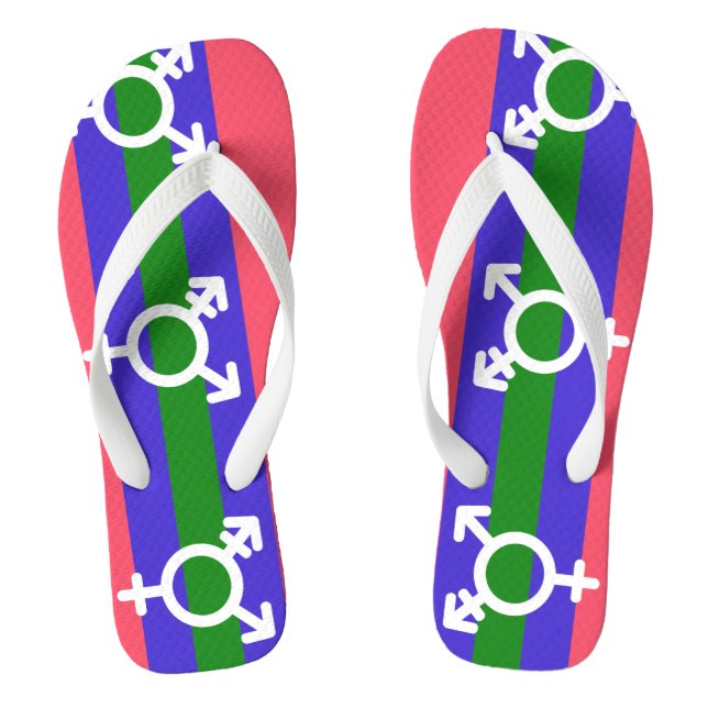 Chanclas Orgullo Trigénero (Plantilla)