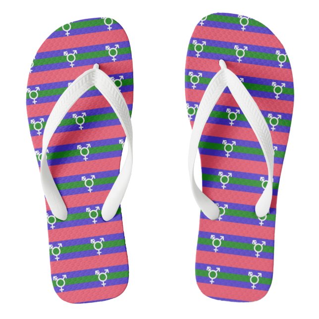 Chanclas Orgullo Trigénero (Plantilla)