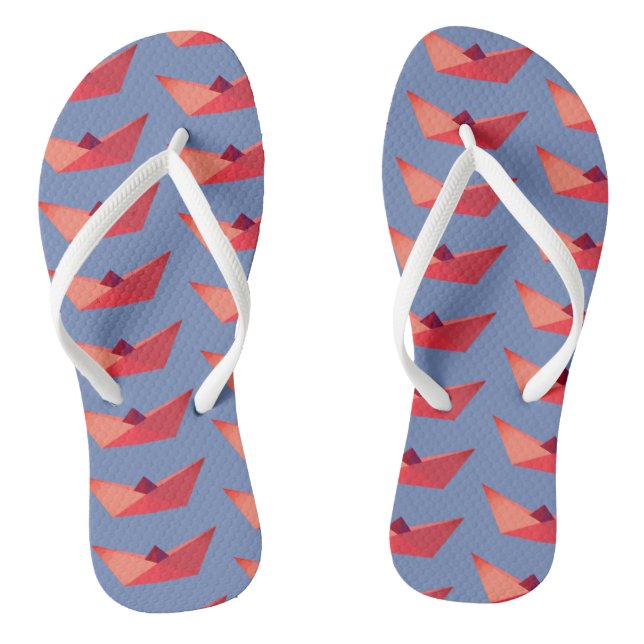 Chanclas Origami Gorra Bote verano Flip Flops (Plantilla)