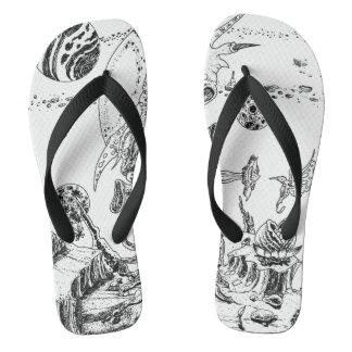 Chanclas Paisaje alienígena