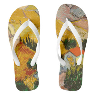 Chanclas Paisaje con Casa y LabradorVincent van Gogh