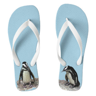Chanclas Pájaros pingüinos Flip Flops