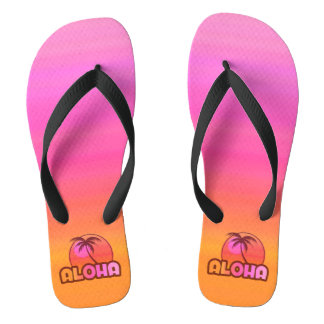 Chanclas Palm rosa Aloha