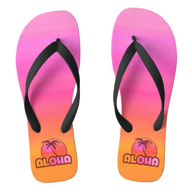 Chanclas Palm rosa Aloha (Plantilla)