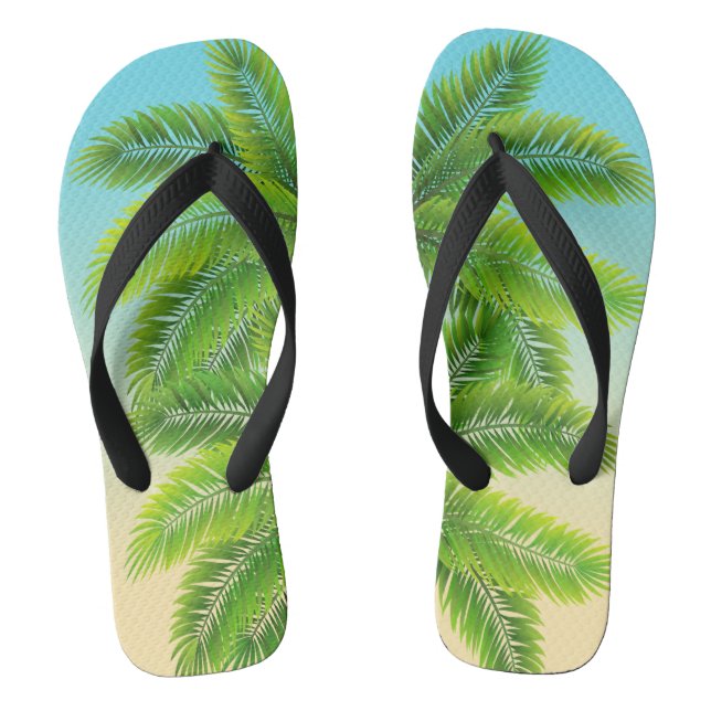 Chanclas Palmeras arriba (Plantilla)