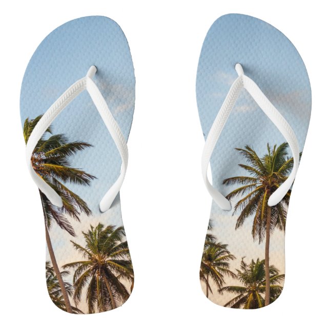 Chanclas Palmeras Tropicales (Plantilla)