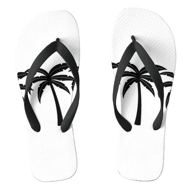 Chanclas Palmeras Tropicales (Plantilla)