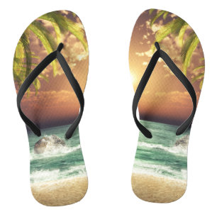 Chanclas Palmeras Tropicales