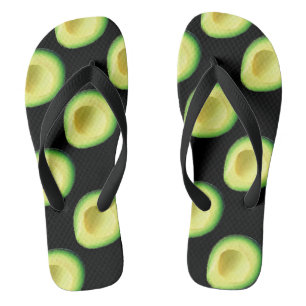 Chanclas Palo de aguacates negro verde 4Stacy de Flip Flops
