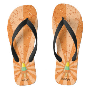 Chanclas Palo de sorbete con forma de cono