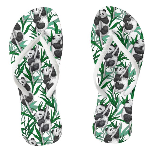 Chanclas Panda cubs on (Plantilla)