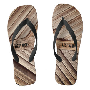 Chanclas Paneles de madera personalizados