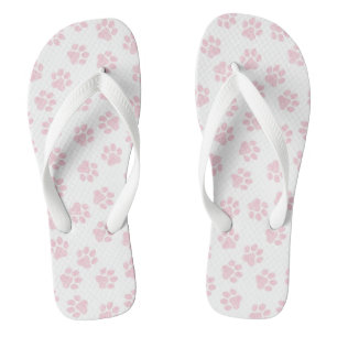 Chanclas Papas de perro, garras de perro, garras rosadas de